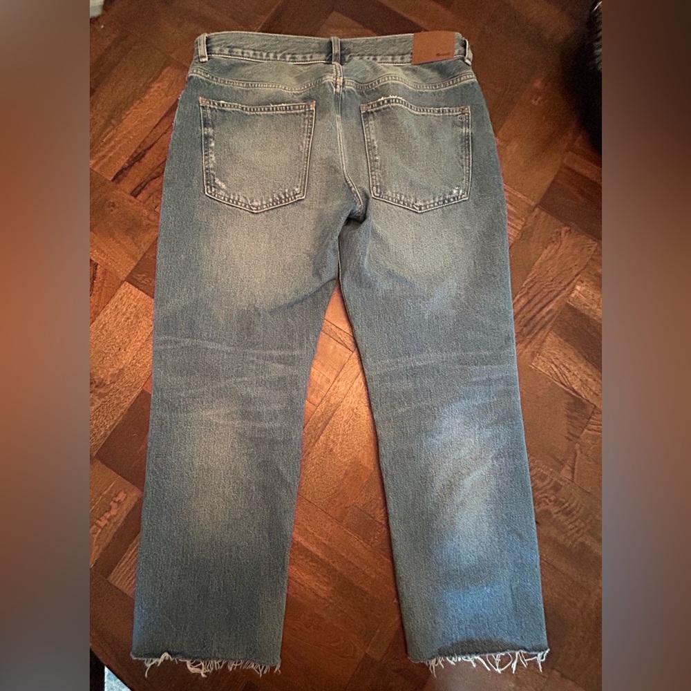 Madewell Dean Easy Straight Monessen Wash 30P - Picture 4 of 7